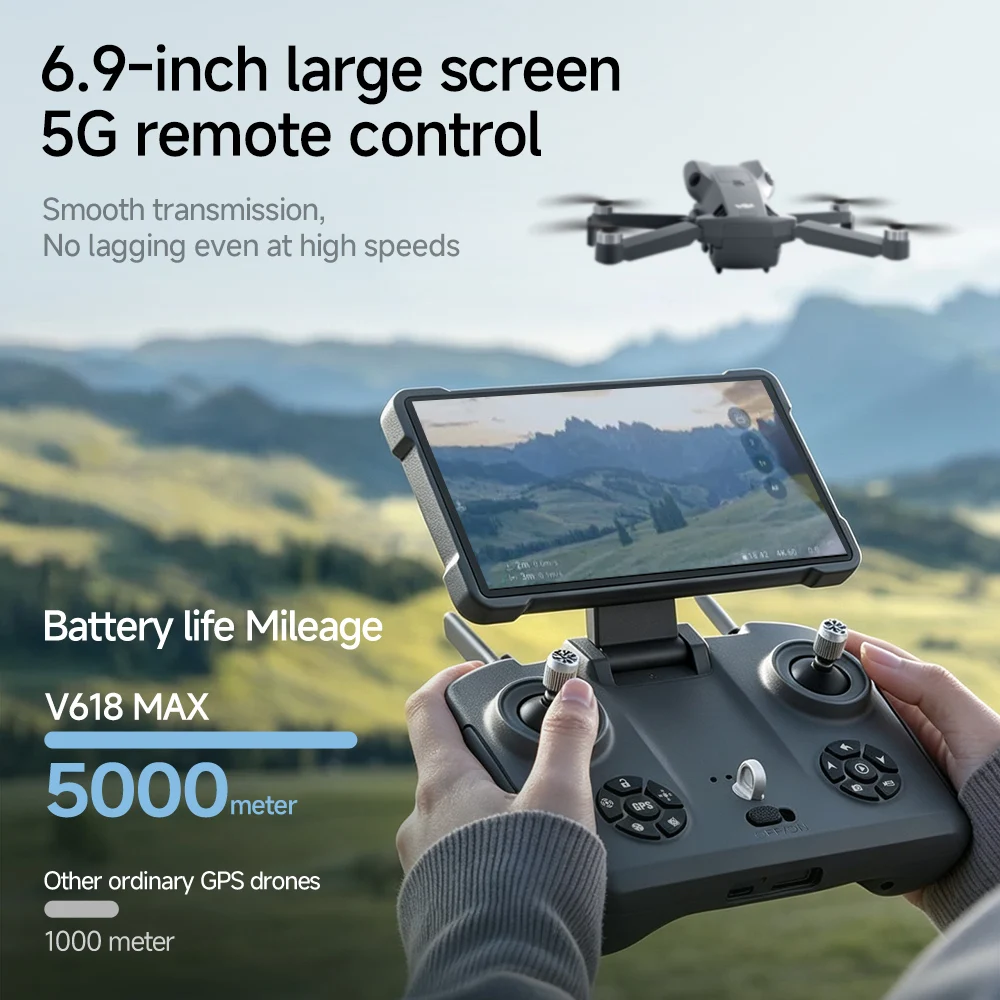 4K 6K 8K Camera V618 MAX GPS D - Drone Gps Mount review and price